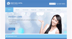 Desktop Screenshot of creditexcel.com.sg